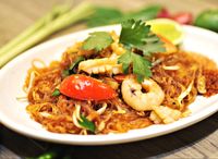 Thai Style Stir Fried Glass Noodle