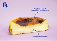 Molten Basque Burnt Cheesecake - 7inch