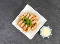 Crispy Bean Curd Roll with Shrimp 腐皮卷