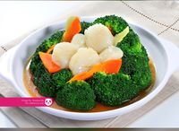 Broccoli With Scallop 芥兰花带子