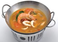 303. Tom Yum Seafood Soup