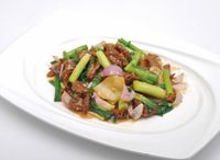 531. Fried Beef with Ginger and Spring Onion