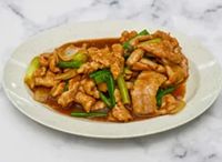 Pork with Ginger & Spring Onion