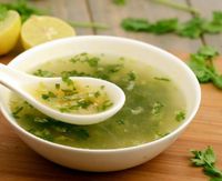 Lime Coriander Soup