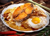 Fried Fish Curry Rice脆皮炸鱼咖喱饭