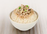 Rice with Minced Meat 饭和肉碎