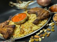 Arabic Chicken Mandi (Free Dessert)