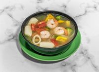 Mixed Vegetable Seafood Soup