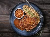 253D. Char-Grill Chicken Chop With Black Pepper Sauce