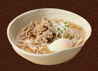 Beef Inaniwa Udon with Onsen Egg