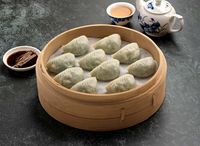 2507. Steamed Vegetable & Pork Dumplings (6 pc) 菜肉蒸饺 (6 pc)