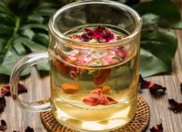 Yunnan Rose Tea with Goji Berries 金边玫瑰枸杞茶