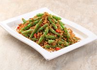 String Bean with Dried Shrimp 虾米四季豆