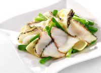Stir Fried (Sautéed) Fish Fillet with Spring Onion and Ginger