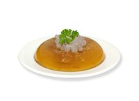 Fresh Osmanthus Fruit Jelly with Boba Pearl  天然桂花果冻寒天