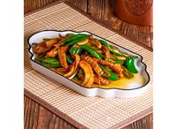 49. Fried Pig Intestines with Green Pepper 青椒肥肠