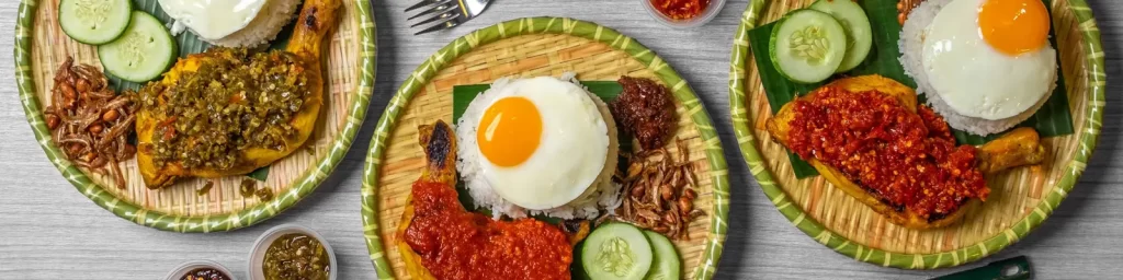 Nasi Lemak Ayam Taliwang Menu Singapore