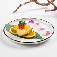 Pan-fried Fillet of Sea Perch with Mango and Plum Sauce (2 Person Portion)