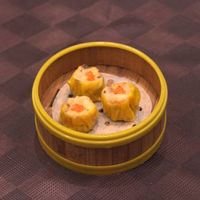 Steamed Siew Mai with Fish Roe