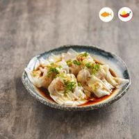 E6 Prawn Dumpling with Chilli Vinaigrette 红油鲜虾水饺