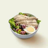 Caesar Salad with Herb Chicken Breast