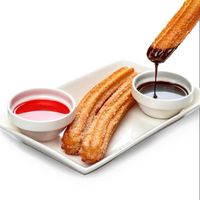 3pc Churros with Chocolate & Strawberry Dips