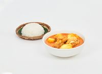 Chicken Curry with Coconut Rice
