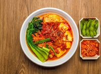 Kimchi Bean Curd Udon