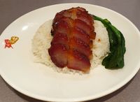 BBQ Pork with Rice 蜜汁叉烧饭