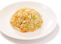 E9. Low Calorie Vegetable Fried Rice 低卡蛋炒飯