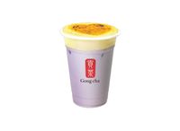 Crème Brulee Taro Latte