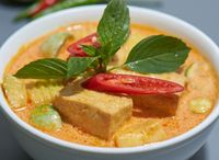 Red Vegetarian Curry
