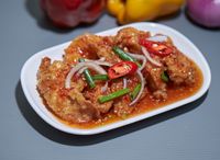 Deep-fried Fish Fillet with Chilli Sauce