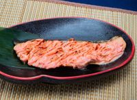 Grilled Salmon Mentaiko
