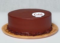 Real Dark Chocolate Cake  (6 Inch)