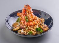 W301D. Spicy Seafood Capellini