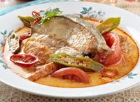 Curry Batang Fish Fillet Rice