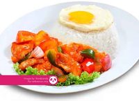 Sweet and Sour Fish with Rice