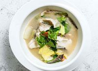 Sliced Fish & Vegetable Soup