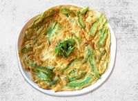 Omelette with Bitter Gourd