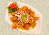 Fried Tofu with Thai Chili