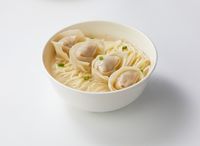 41. Noodle Soup with Dried Shrimp, Pork & Preserved Szechuan Pickle Wonton 三鲜馄饨面