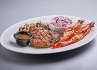 W103D Chargrilled Chicken & Tiger Prawn + 2 Sides