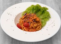 Vegetable Tomato Pasta