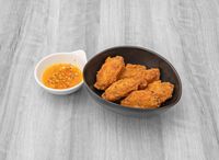 Fried Chicken Mid Wings with Mango Sauce