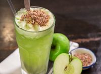 901. Fresh Green Apple Juice With Sour Plum