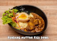 Mutton Rendang Rice Bowls