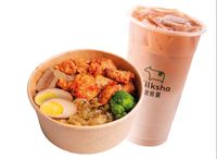 Bento Combo- Taiwan Spicy Fried Chicken With M-Size Milk Tea
