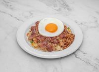 Bacon Fried Rice with Egg