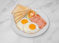 Fried Egg with Ham